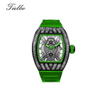 Crystal Storm Automatic Watch – Skeleton, 43×51mm, 368 Crystals T827M