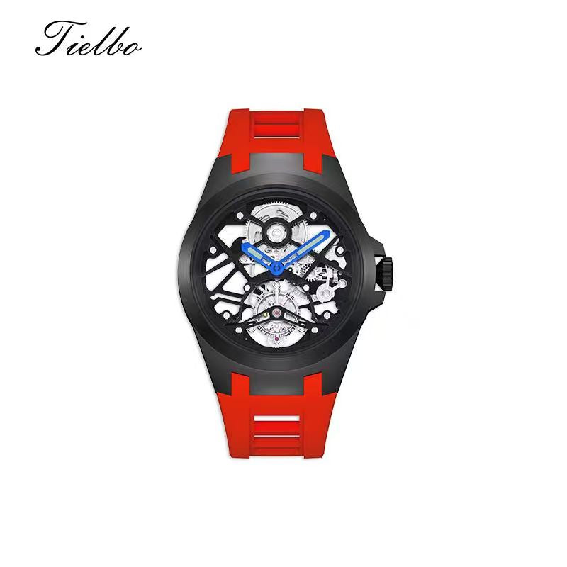 Tianzhou Skeleton Tourbillon Watch – Manual, Sapphire, 44mm T306M