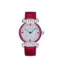 Women's Faceted Wheel Automatic Watch – 36mm, Full Crystal T822L