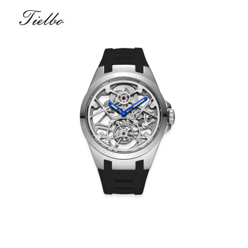 Tianzhou Skeleton Tourbillon Watch – Manual, Sapphire, 44mm T306M