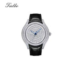 Waltz Automatic Watch – Full Crystal, Elegant, 39×45mm T815M