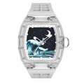 Wave Motion Watch – Transparent, Automatic T716M