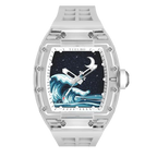 Wave Motion Watch – Transparent, Automatic T716M