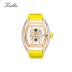 Armor Rose Watch – Transparent, Skeleton, Automatic T831M