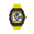 Mecha II Black Tourbillon Watch – Carbon Fiber, Skeleton, 43×52mm T606