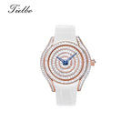 Women's Waltz Watch – Quartz, Elegant, Full Crystal T815L