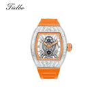 Crystal Storm Automatic Watch – Skeleton, 43×51mm, 368 Crystals T827M